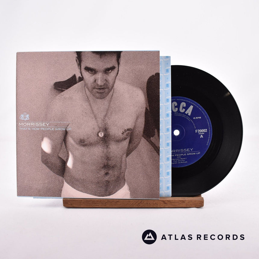 Morrissey That's How People Grow Up 7" Vinyl Record - Front Cover & Record