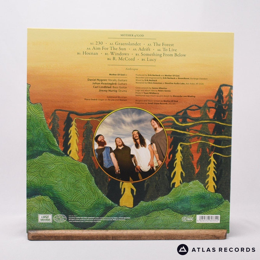 Mother Of God - Anthropos - Orange Limited Edition 180G LP Vinyl Record - EX/NM