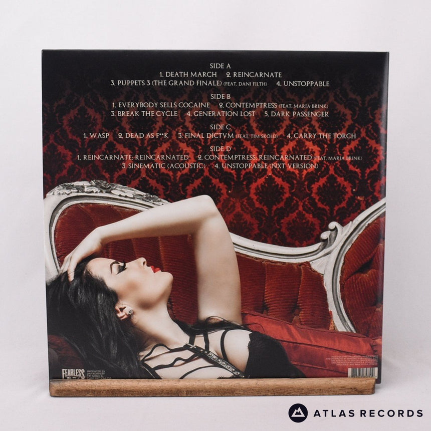 Motionless In White - Reincarnate: 10th Anniversary - Bloodshot LP Vinyl Record