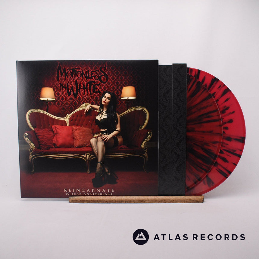 Motionless In White Reincarnate: 10th Anniversary LP Vinyl Record - Front Cover & Record