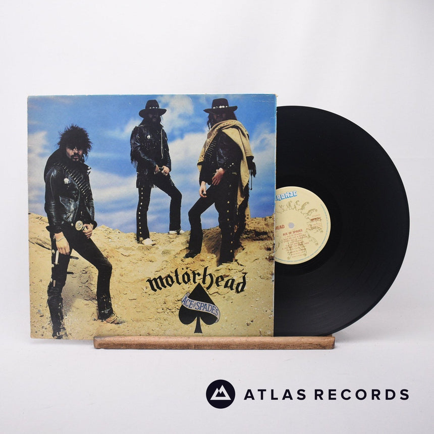 Motörhead Ace Of Spades LP Vinyl Record - Front Cover & Record