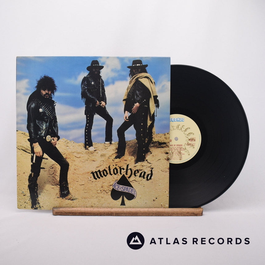 Motörhead Ace Of Spades LP Vinyl Record - Front Cover & Record
