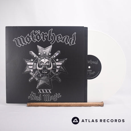 Motörhead Bad Magic LP + CD Vinyl Record - Front Cover & Record