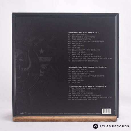 Motörhead - Bad Magic - White Limited Edition LP + CD Vinyl Record - NM/NM