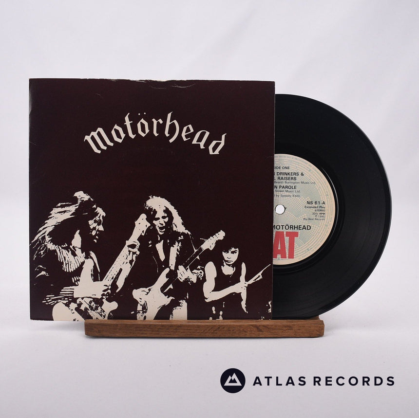 Motörhead Beer Drinkers & Hell Raisers 7" Vinyl Record - Front Cover & Record