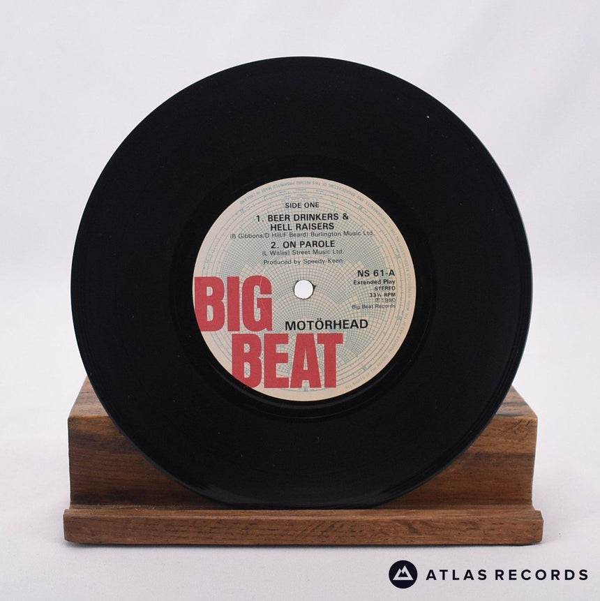 Motörhead - Beer Drinkers & Hell Raisers - 7" EP Vinyl Record - VG+/VG+