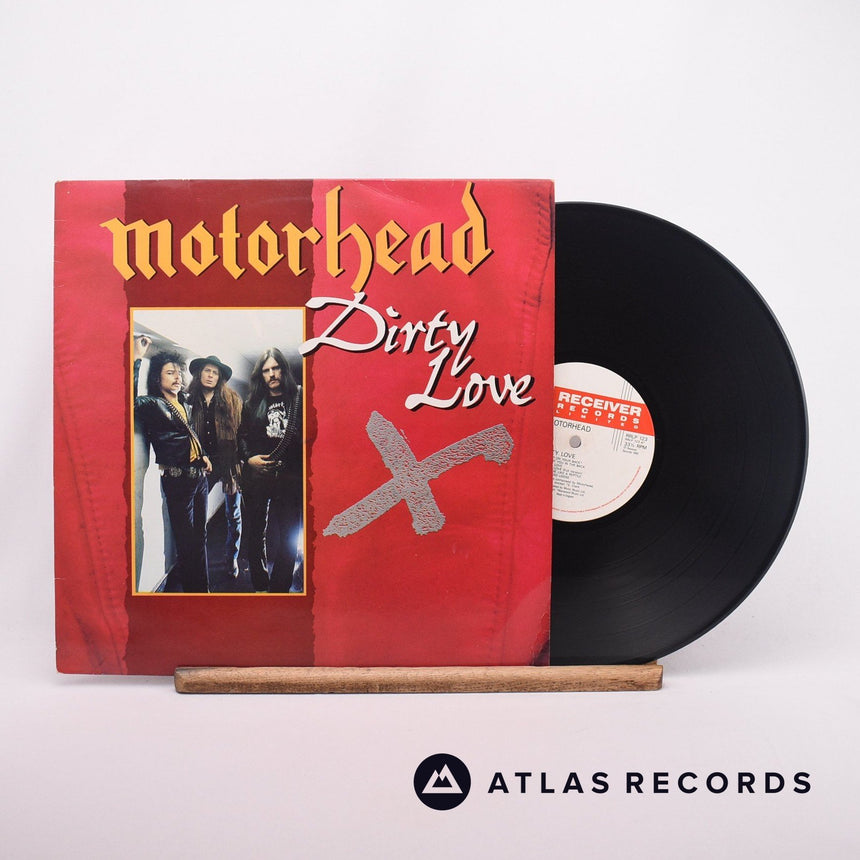 Motörhead Dirty Love LP Vinyl Record - Front Cover & Record