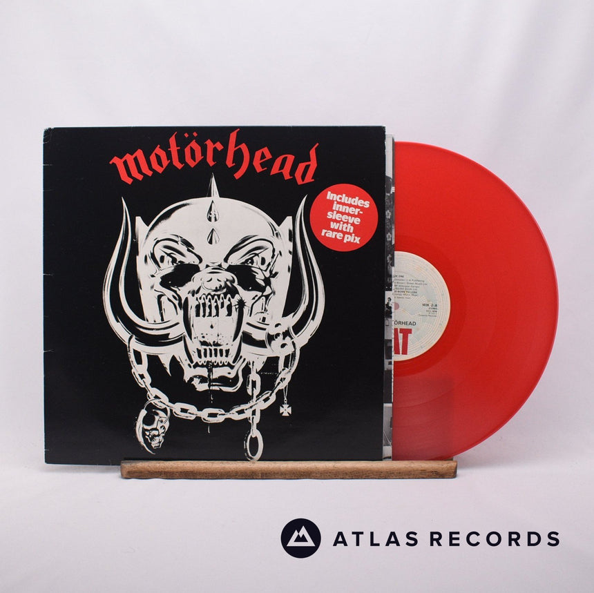 Motörhead Motörhead LP Vinyl Record - Front Cover & Record