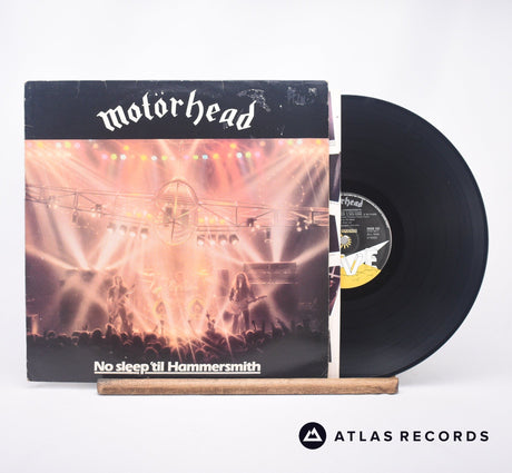 Motörhead No Sleep 'til Hammersmith LP Vinyl Record - Front Cover & Record
