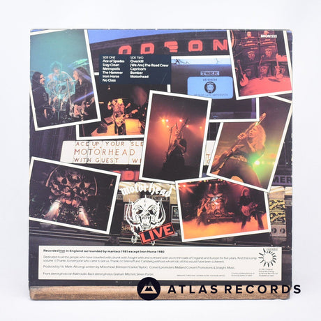 Motörhead - No Sleep 'til Hammersmith - A//1 B//1 LP Vinyl Record - VG+/EX