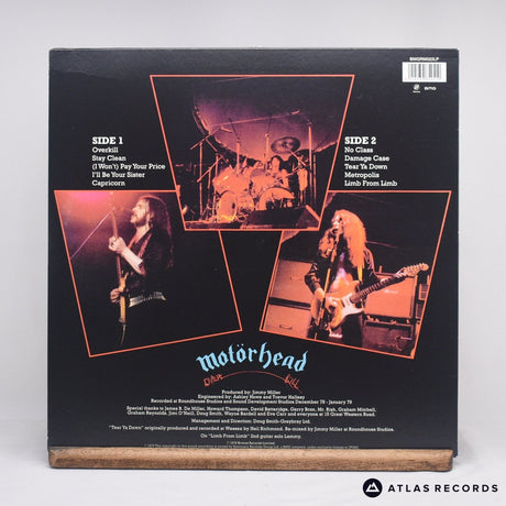 Motörhead - Overkill - 180G Reissue A1 B4 LP Vinyl Record - EX/EX