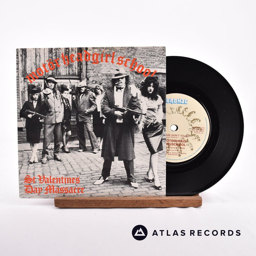 Motörhead St Valentines Day Massacre 7" Vinyl Record - Front Cover & Record