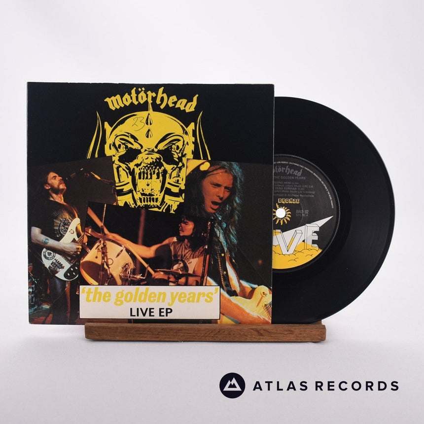 Motörhead 'The Golden Years' Live EP 7" Vinyl Record - Front Cover & Record