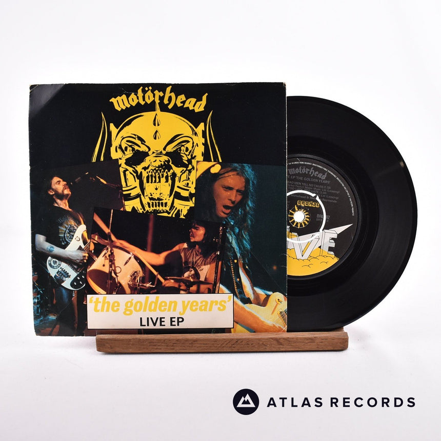 Motörhead 'The Golden Years' Live EP 7" Vinyl Record - Front Cover & Record