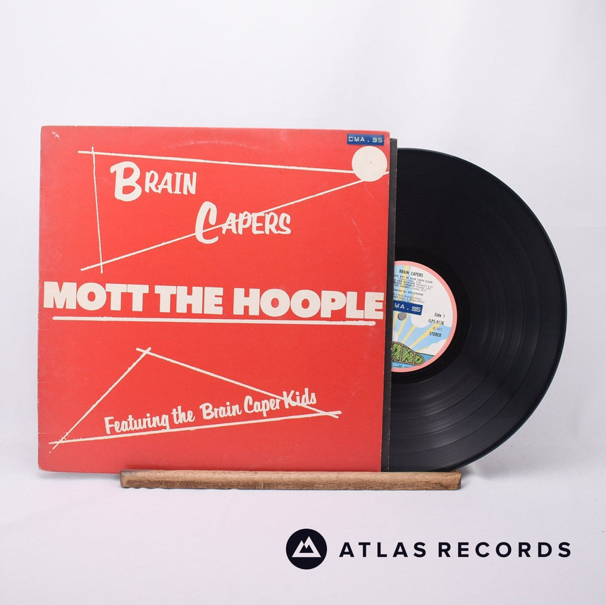 Mott The Hoople - Brain Capers - Porky LP Vinyl Record - VG+/VG+