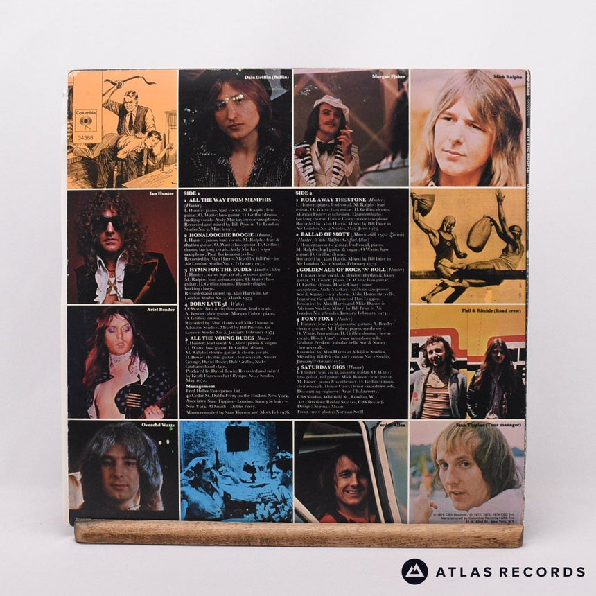 Mott The Hoople - Greatest Hits - LP Vinyl Record - VG+/VG+