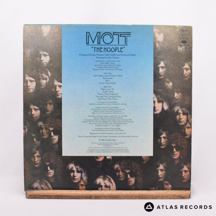 Mott The Hoople - The Hoople - A2 B2 LP Vinyl Record - VG+/VG+