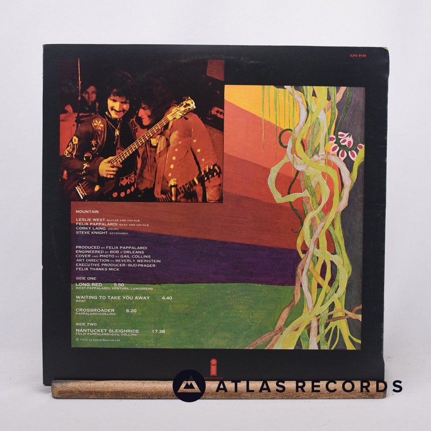 Mountain - Live (The Road Goes Ever On) - A-1 B-1 LP Vinyl Record - EX/EX
