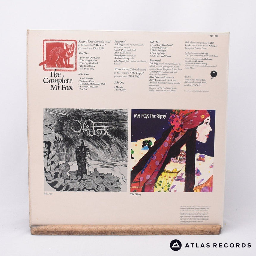 Mr. Fox - The Complete Mr Fox - Reissue Gatefold 2 x LP Vinyl Record - EX/EX