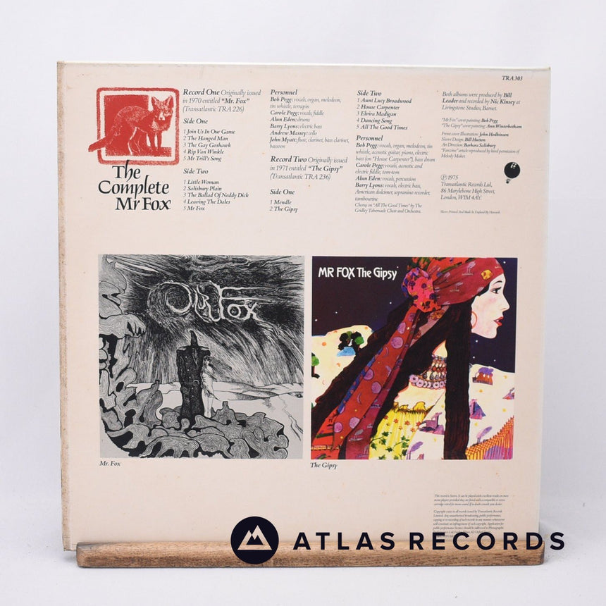 Mr. Fox - The Complete Mr Fox - A//1 B//1 C//1 D//1 2 x LP Vinyl Record - VG+/NM