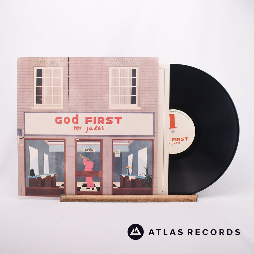 Mr Jukes God First LP Vinyl Record - Front Cover & Record