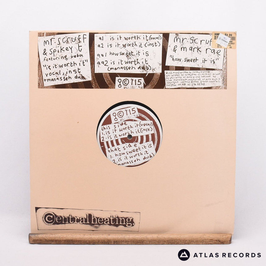 Mr. Scruff Is It Worth It 12" Vinyl Record - Front Cover & Record