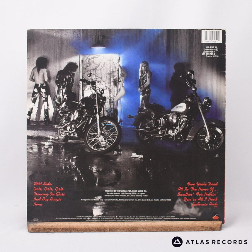 Mötley Crüe - Girls, Girls, Girls - 1-A 1-B LP Vinyl Record - VG+/EX