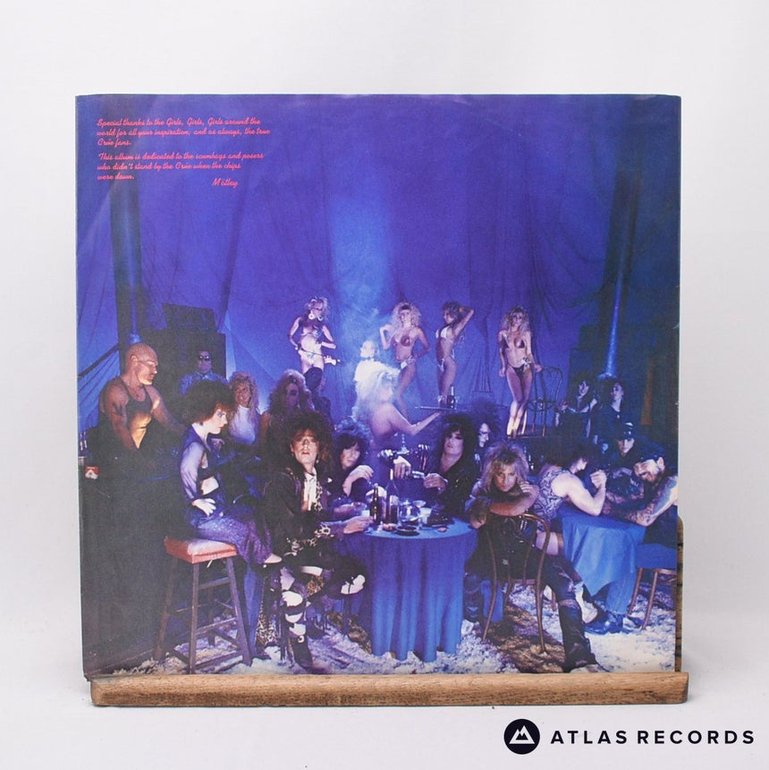 Mötley Crüe - Girls, Girls, Girls - 1-A2 1-B LP Vinyl Record - EX/EX