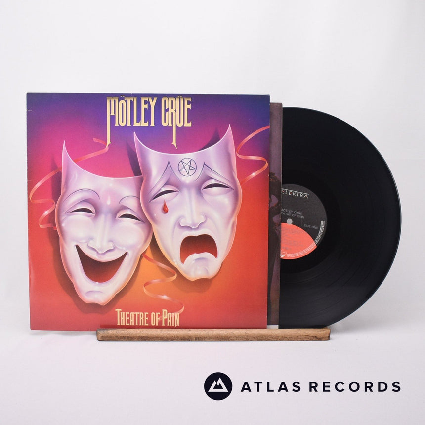 Mötley Crüe - Theatre Of Pain - A-1 B1 LP Vinyl Record - EX/VG+