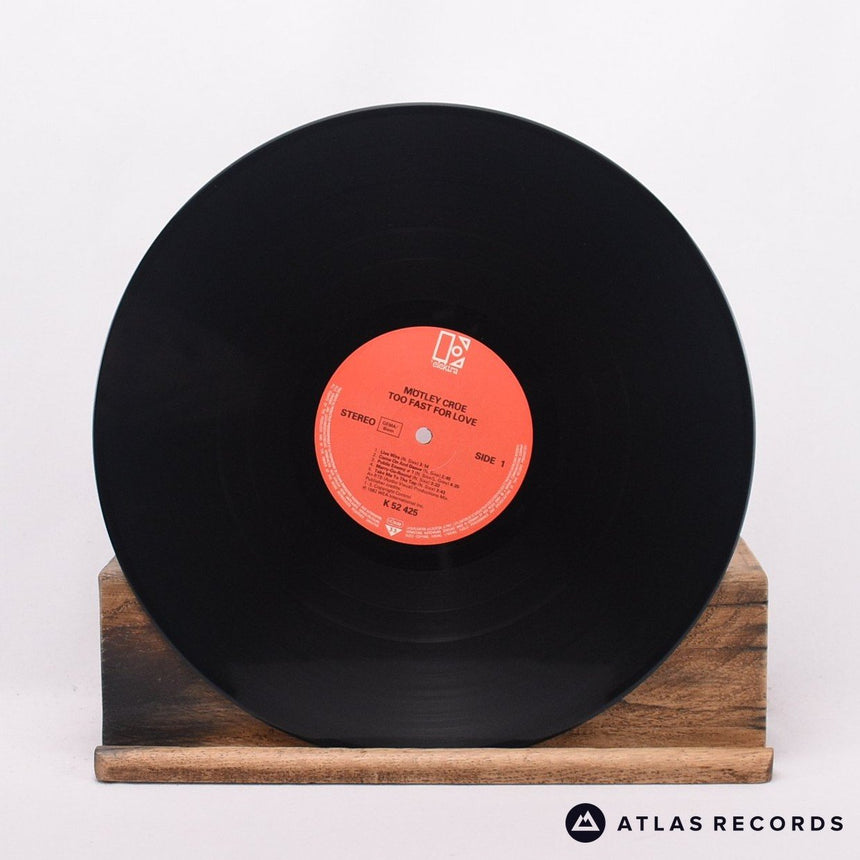 Mötley Crüe - Too Fast For Love - Reissue A2 B3 LP Vinyl Record - EX/EX