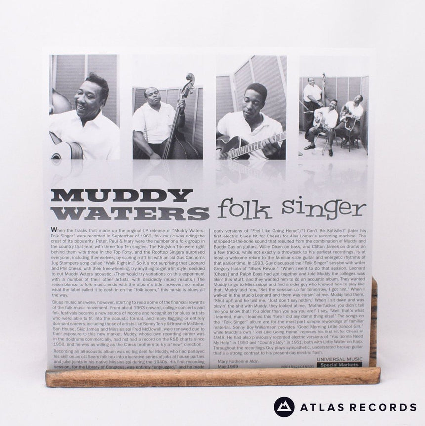 Muddy Waters - Folk Singer - 200G Insert Reissue 2 x LP Vinyl Record - NM/VG+