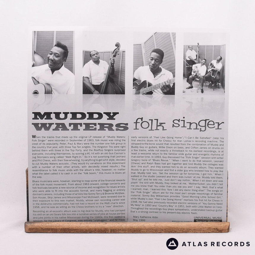 Muddy Waters - Folk Singer - 200G Insert Reissue 2 x LP Vinyl Record - NM/NM