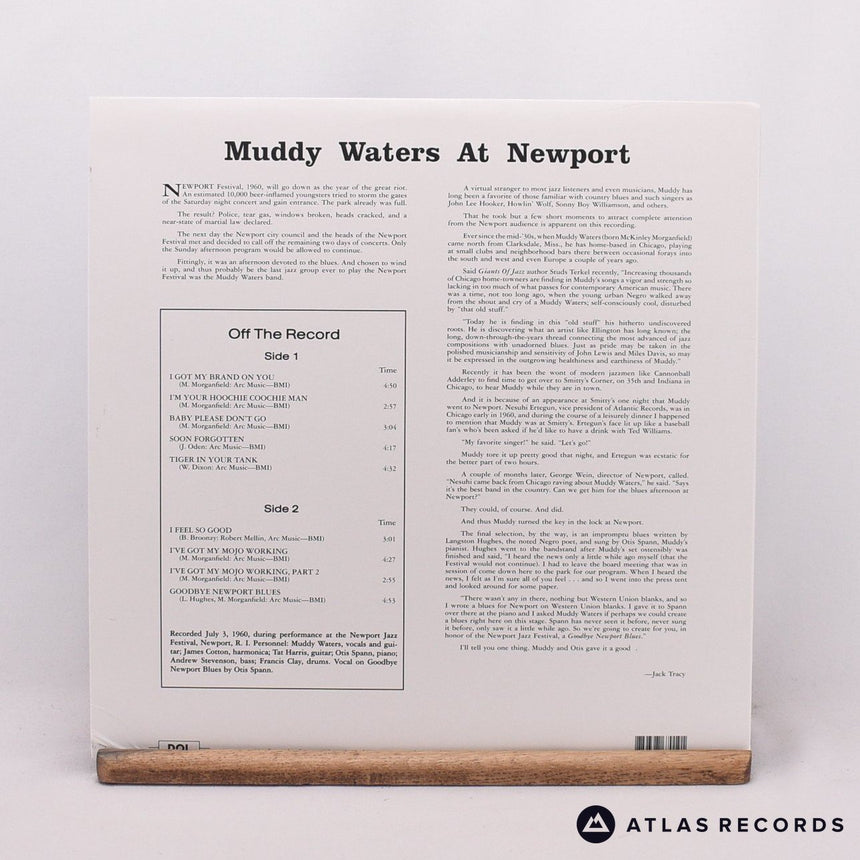 Muddy Waters - Muddy Waters At Newport 1960 - 180G LP Vinyl Record - EX/NM