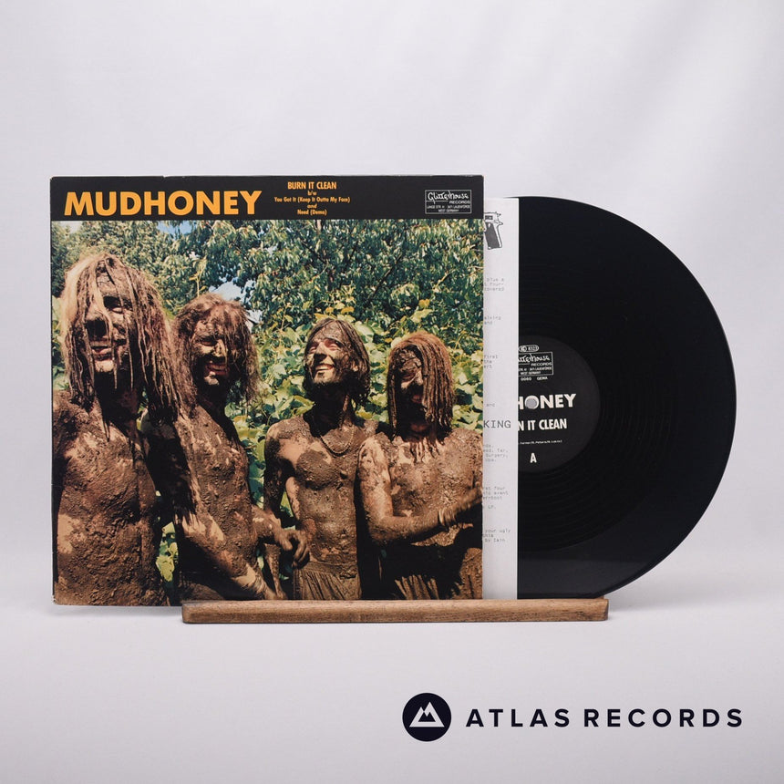 Mudhoney Burn It Clean 12" Vinyl Record - Front Cover & Record