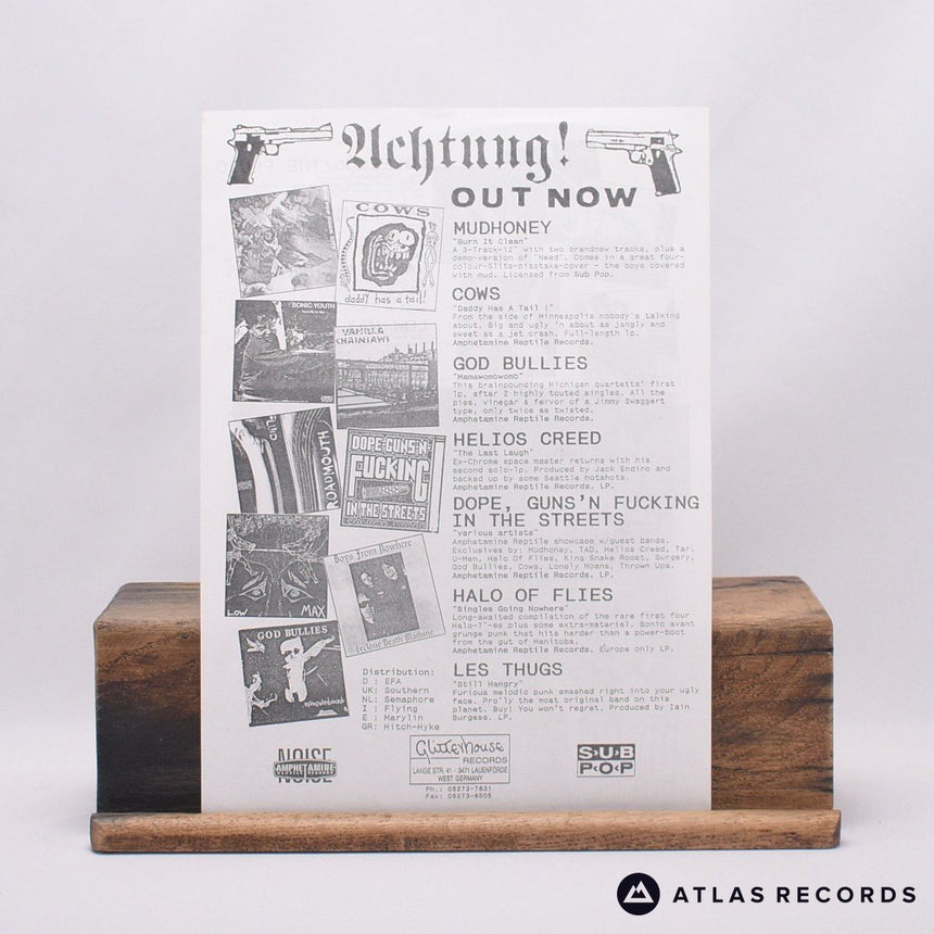 Mudhoney - Burn It Clean - 12" Vinyl Record - EX/EX