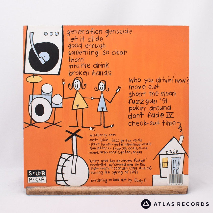 Mudhoney - Every Good Boy Deserves Fudge - LP Vinyl Record - EX/VG+