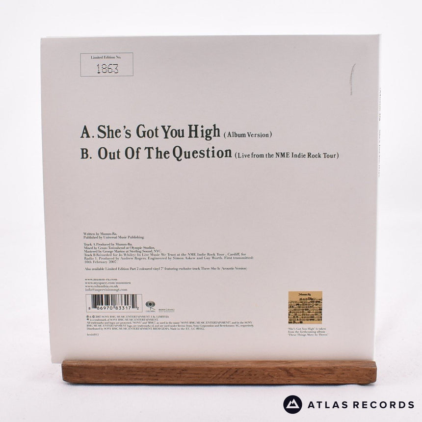 Mumm-Ra - She's Got You High - Red Limited Edition 7" Vinyl Record - NM/NM