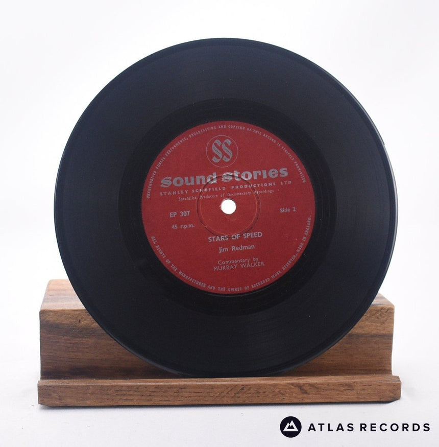 Murray Walker - Stars Of Speed! Luigi Taveri / Jim Redman - 7" EP Vinyl Record - VG+/EX
