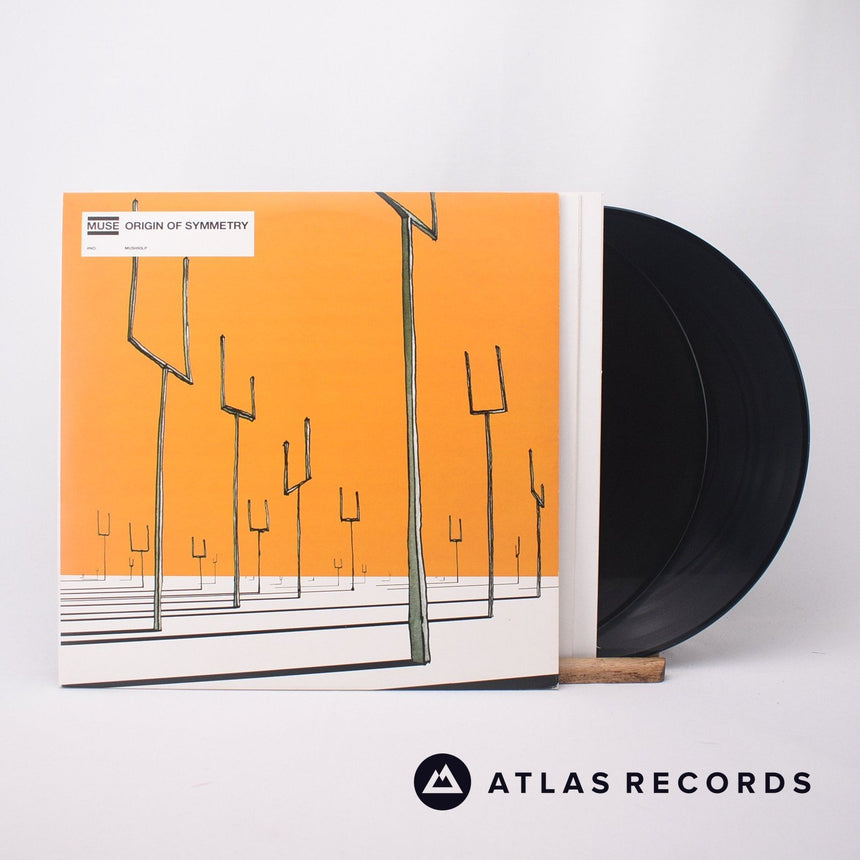 Muse Origin Of Symmetry 2 x LP Vinyl Record - Front Cover & Record