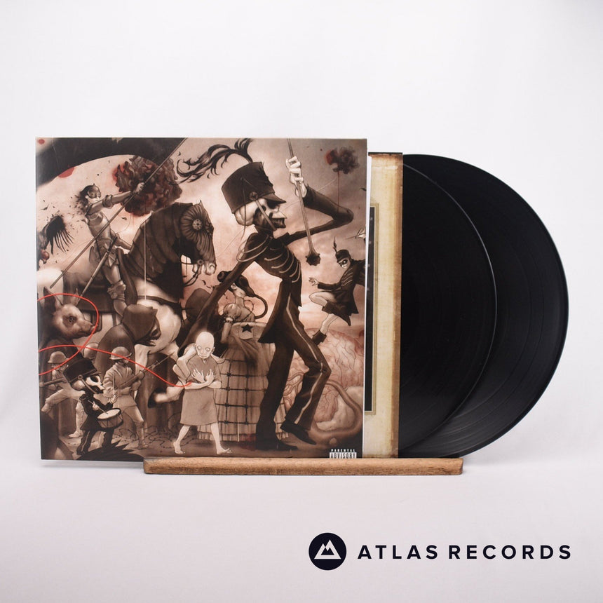 My Chemical Romance The Black Parade 2 x LP Vinyl Record - Front Cover & Record