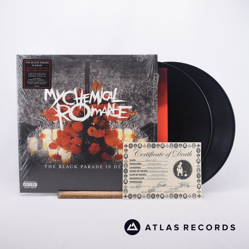 My Chemical Romance The Black Parade Is Dead! 2 x LP Vinyl Record - Front Cover & Record