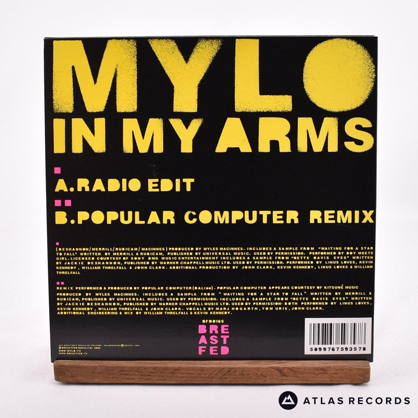 Mylo - In My Arms - 7" Vinyl Record - NM/EX