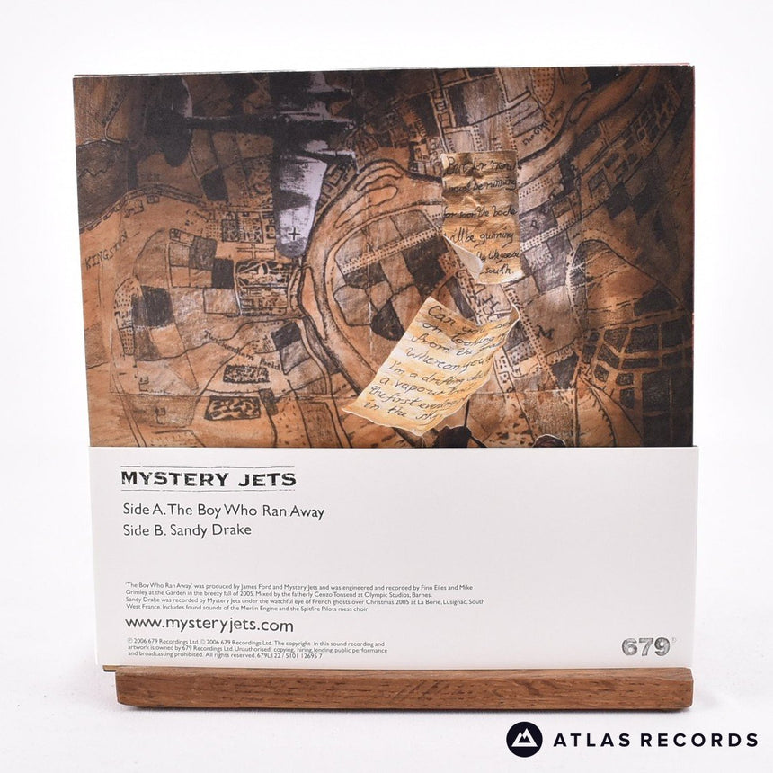 Mystery Jets - The Boy Who Ran Away - Cardboard Band 7" Vinyl Record - NM/NM