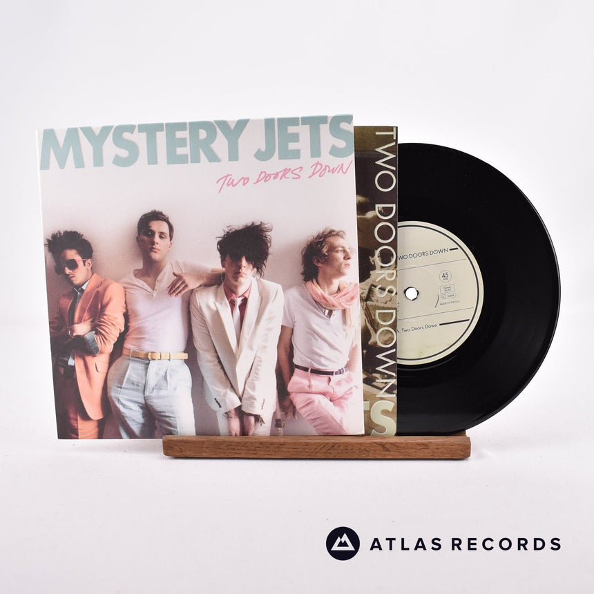 Mystery Jets Two Doors Down 7" Vinyl Record - Front Cover & Record