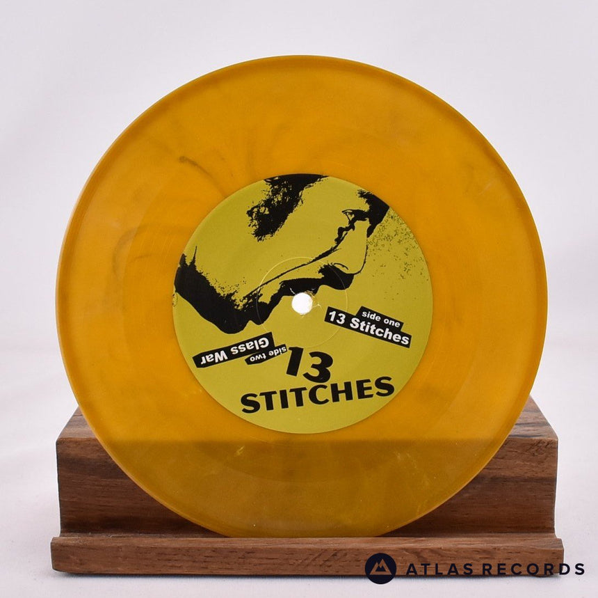 NOFX - 13 Stitches - Yellow Marbled Limited Edition 7" EP Vinyl Record - NM/NM