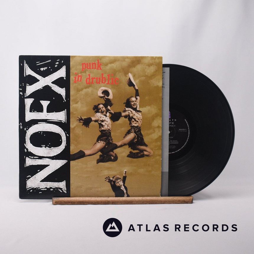 NOFX Punk In Drublic LP Vinyl Record - Front Cover & Record