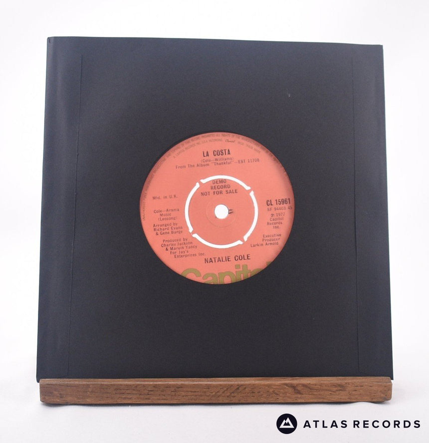 Natalie Cole - Be Thankful - Promo 7" Vinyl Record - EX