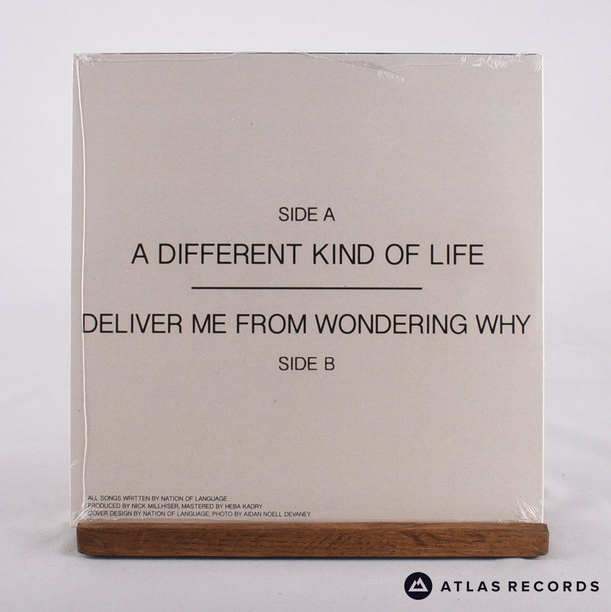 Nation Of Language - A Different Kind of Life - 7" Vinyl Record - Mint (New)/Mint (New)