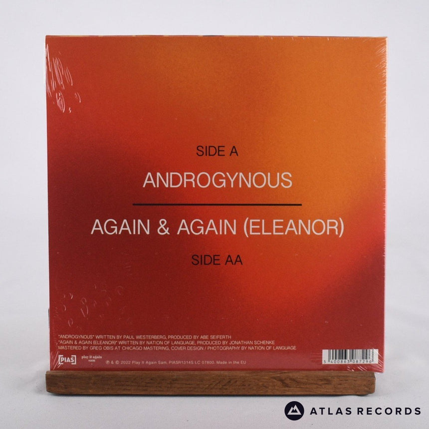 Nation Of Language - Androgynous - 7" Vinyl Record - Mint (New)/Mint (New)