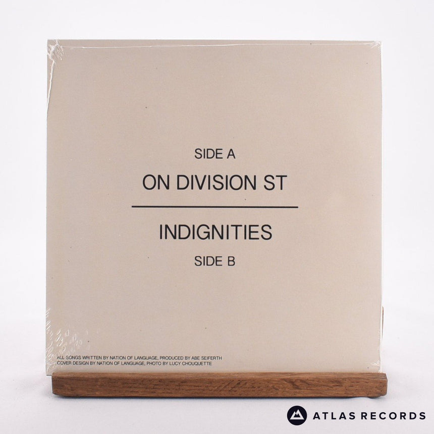 Nation Of Language - On Division St - 7" Vinyl Record - Mint (New)/Mint (New)